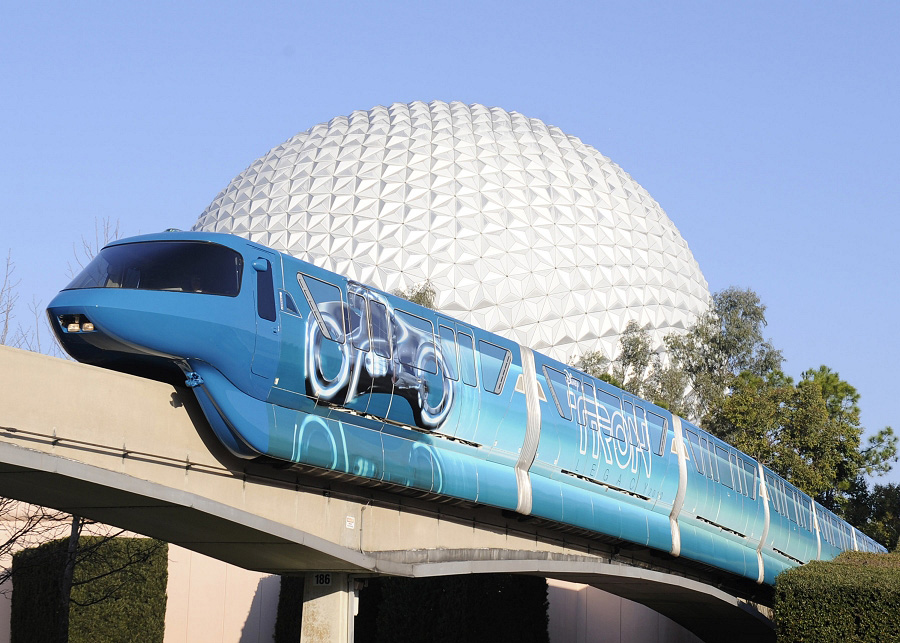 Disney Monorail - Photo Credit Walt Disney World