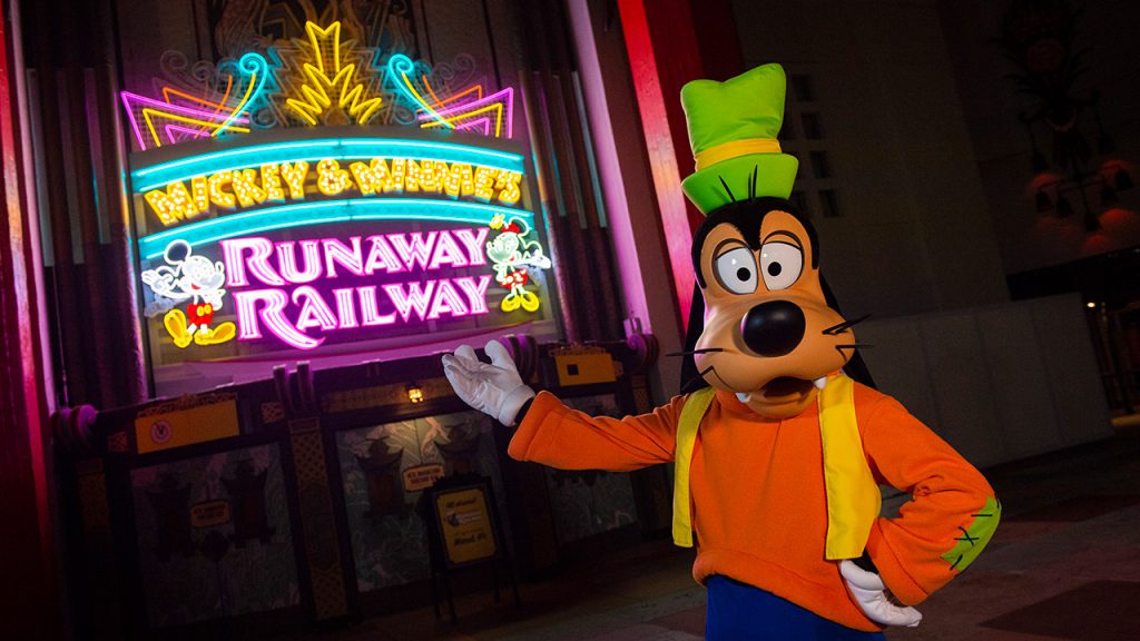 Mickey and Minnie's Runaway Railway Entrance - Credit Disney Blog